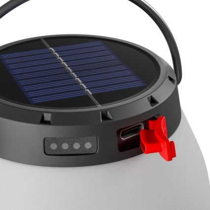 Dimmbare, tragbare, solarbetriebene und wiederaufladbare LED-Lampe LUMINA ORB LED/5V 800 mAh
