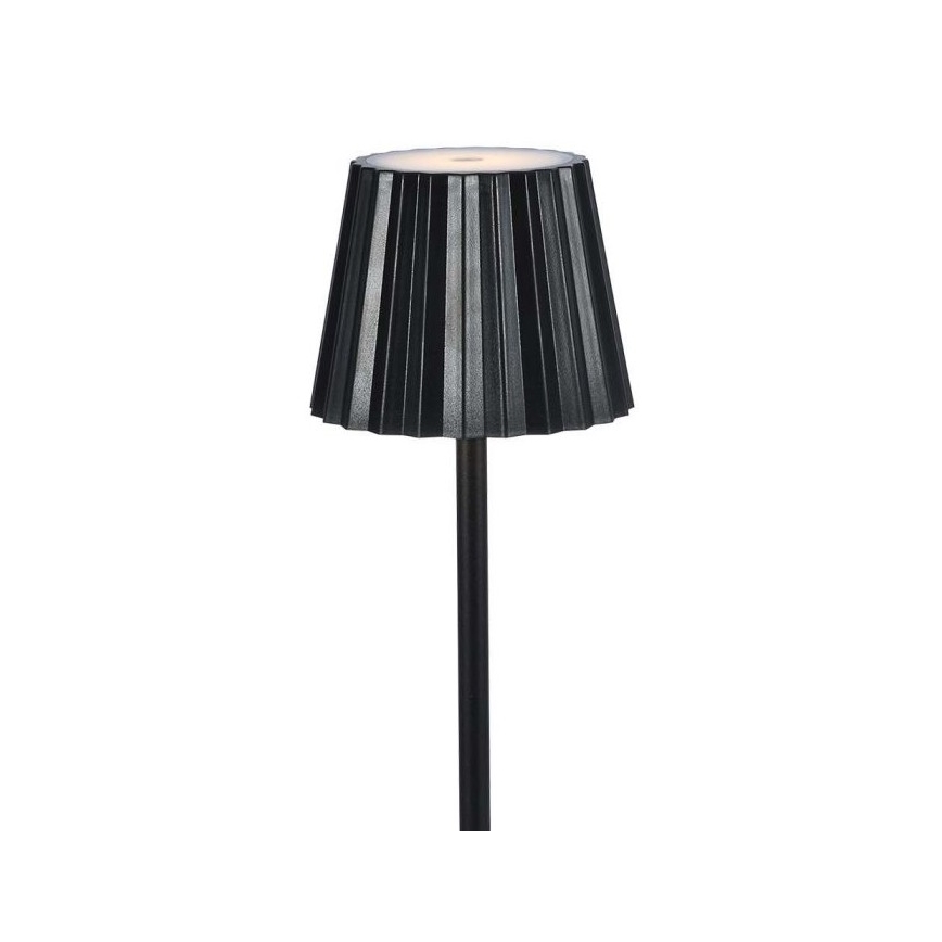 Dimmbare aufladbare LED-Touch-Tischleuchte LED/4W/5V 3000-6000K 1800 mAh schwarz