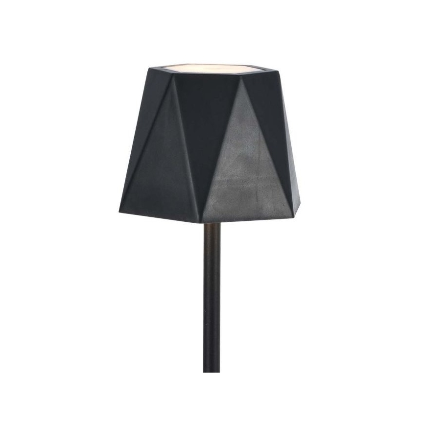 Dimmbare aufladbare LED-Touch-Tischleuchte LED/4W/5V 3000-6000K 1800 mAh schwarz