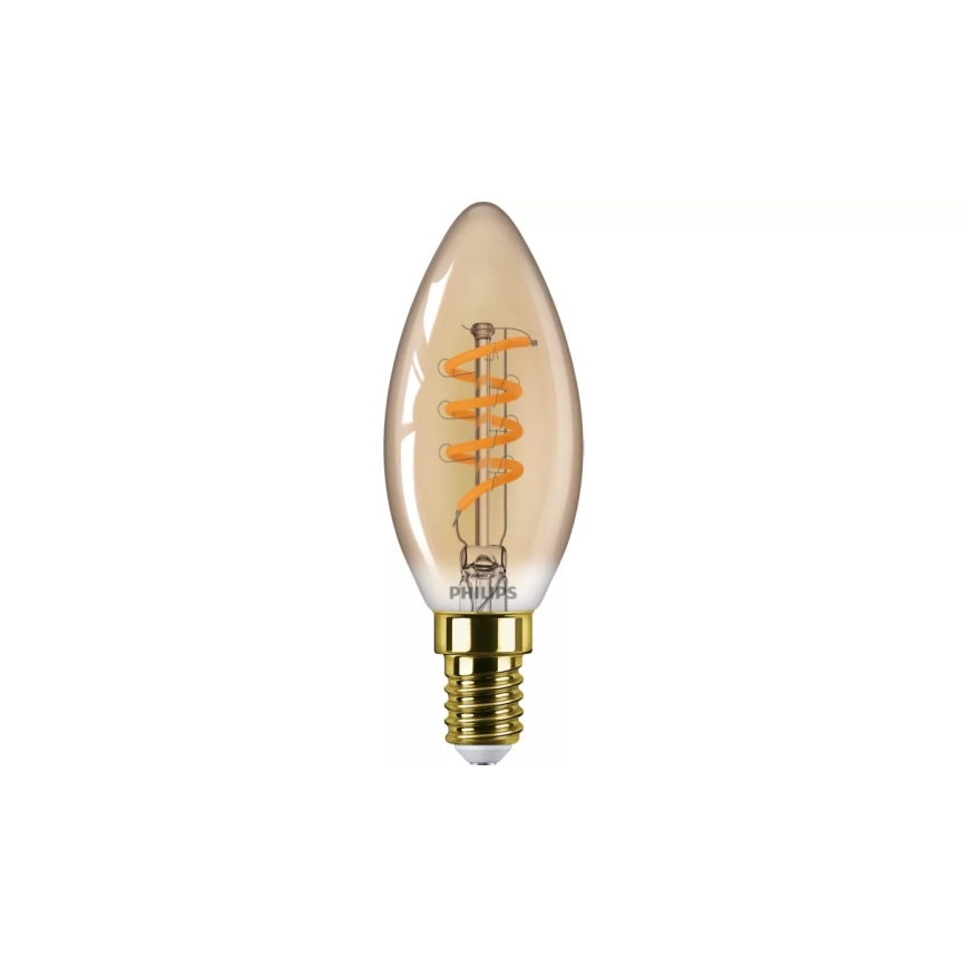 Dimmbare VINTAGE LED-Glühbirne Philips E14/2,5W/230V 1800K
