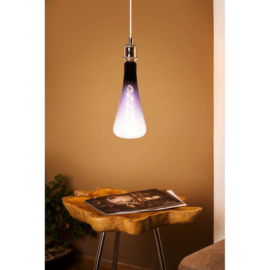 Dimmbare VINTAGE-LED-Glühlampe E27/4W/230V 1800K violett - Eglo 12276