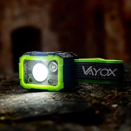 Dimmbare, wiederaufladbare LED-Stirnlampe mit Sensor LED/10W/5V IP66 750 lm 1500 mAh