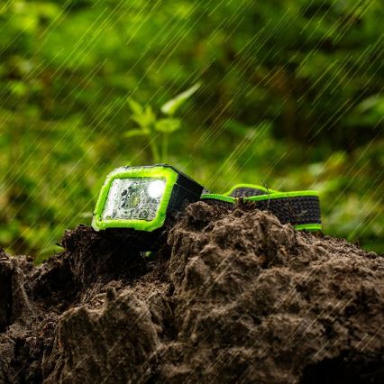 Dimmbare, wiederaufladbare LED-Stirnlampe mit Sensor LED/10W/5V IP66 750 lm 1500 mAh