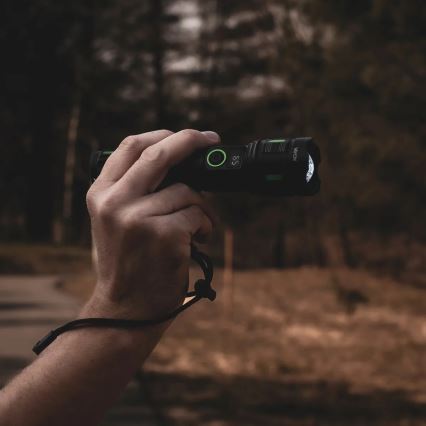 Dimmbare wiederaufladbare LED-Leuchte mit Powerbank-Funktion LED/20W/5V IP44 1200 lm 5000 mAh