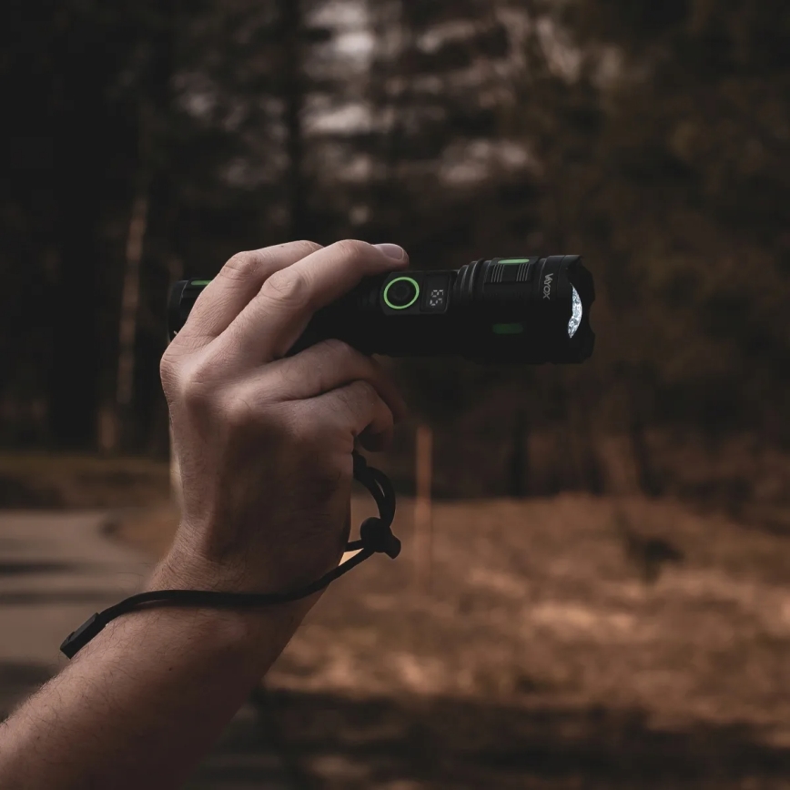 Dimmbare wiederaufladbare LED-Leuchte mit Powerbank-Funktion LED/20W/5V IP44 1200 lm 5000 mAh