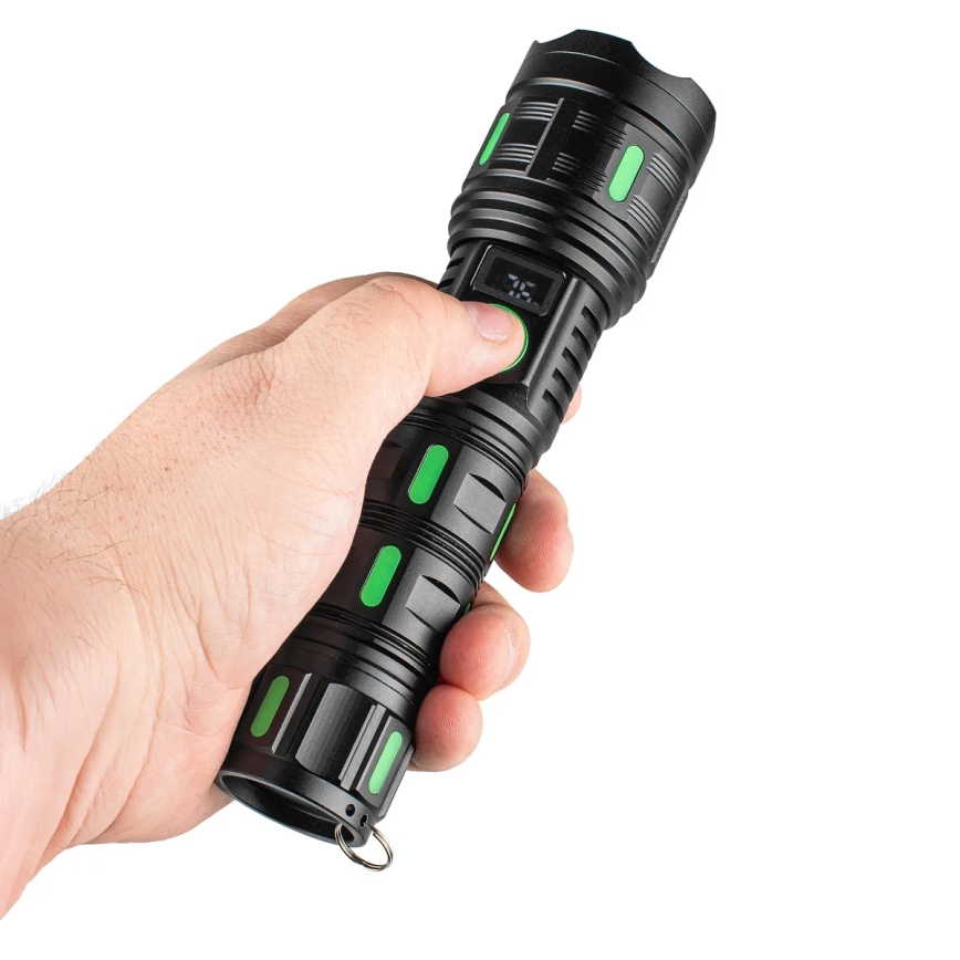 Dimmbare wiederaufladbare LED-Leuchte mit Powerbank-Funktion LED/20W/5V IP44 1200 lm 5000 mAh