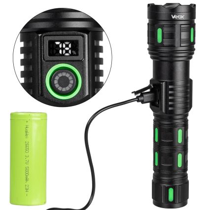 Dimmbare wiederaufladbare LED-Leuchte mit Powerbank-Funktion LED/20W/5V IP44 1200 lm 5000 mAh