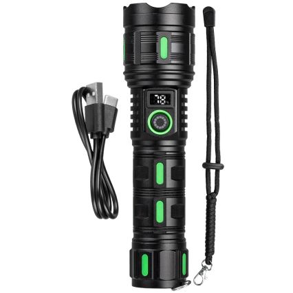 Dimmbare wiederaufladbare LED-Leuchte mit Powerbank-Funktion LED/20W/5V IP44 1200 lm 5000 mAh