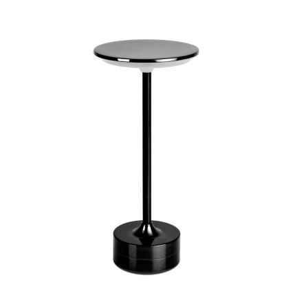 LED-dimmbare wiederaufladbare Tischlampe NEW YORK LED/1,8W/5V 2700K/4000K/6500K 1200 mAh schwarz