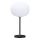 Dimmbare, wiederaufladbare Outdoor-LED-Tischleuchte VENEZIA LED/2W/5V 2700K IP54 4000 mAh schwarz
