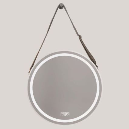 Dimmbarer, beheizter LED-Badezimmerspiegel mit Hintergrundbeleuchtung LED/20W/230V 4000K IP44
