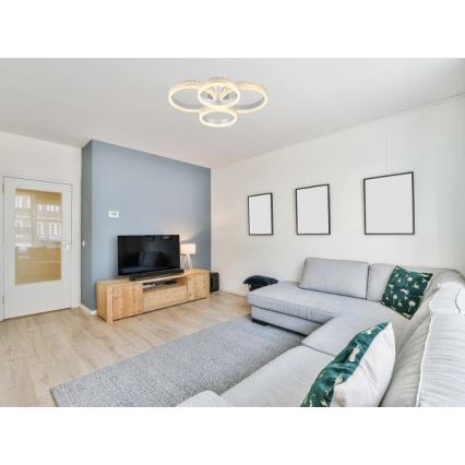 Dimmbarer LED-Aufbau-Deckenleuchter LED/150W/230V 3000-6500K + Fernbedienung