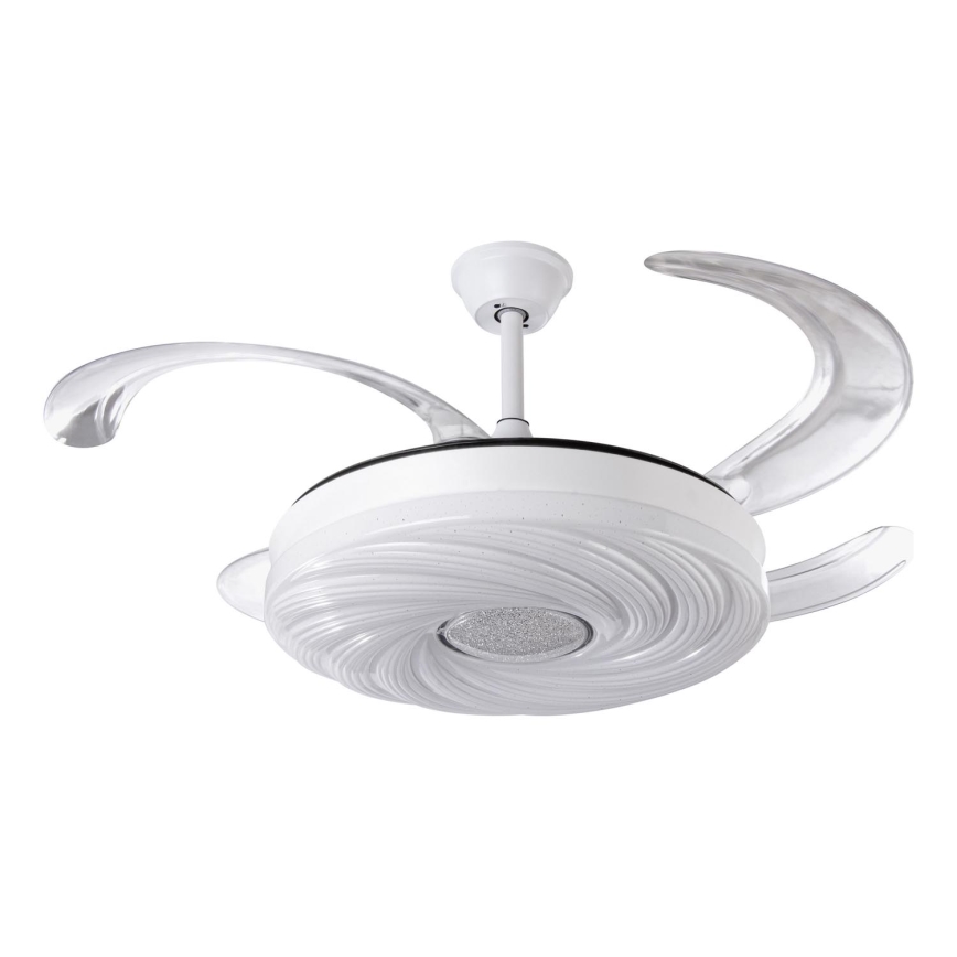 Dimmbarer LED-Deckenventilator LED/60W/230V 3000-6000K d 50 cm weiß + Fernbedienung