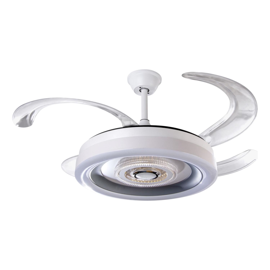 Dimmbarer LED-Deckenventilator LED/60W/230V 3000-6000K d 50 cm weiß + Fernbedienung