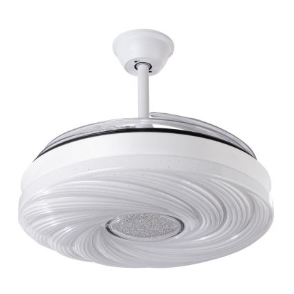 Dimmbarer LED-Deckenventilator LED/60W/230V 3000-6000K d 50 cm weiß + Fernbedienung