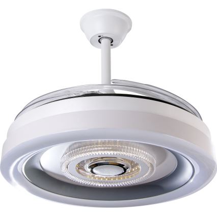 Dimmbarer LED-Deckenventilator LED/60W/230V 3000-6000K d 50 cm weiß + Fernbedienung
