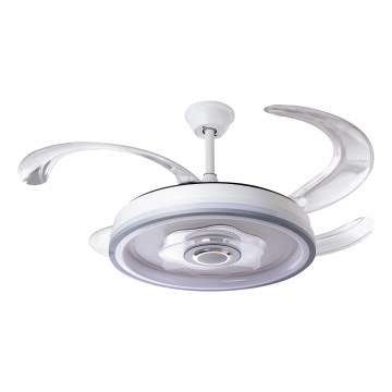 Dimmbarer LED-Deckenventilator LED/70W/230V 3000-6000K d 50 cm weiß + Fernbedienung
