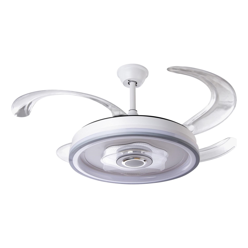 Dimmbarer LED-Deckenventilator LED/70W/230V 3000-6000K d 50 cm weiß + Fernbedienung