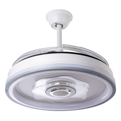 Dimmbarer LED-Deckenventilator LED/70W/230V 3000-6000K d 50 cm weiß + Fernbedienung