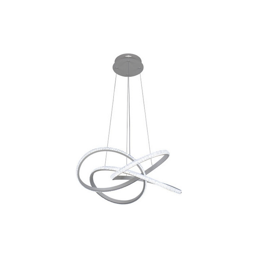 Dimmbare LED-Pendelleuchte an Kabel LED/95W/230V 3000-6500K Ø 57 cm + Fernbedienung