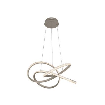 Dimmbare LED-Pendelleuchte an Kabel LED/95W/230V 3000-6500K Ø 57 cm + Fernbedienung