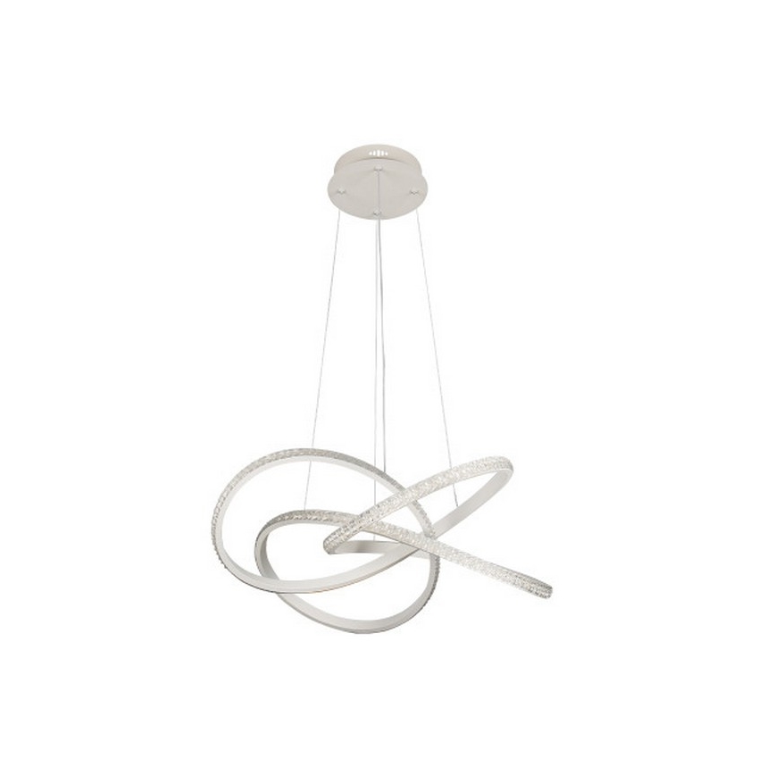 Dimmbare LED-Pendelleuchte an Kabel LED/95W/230V 3000-6500K Ø 57 cm + Fernbedienung