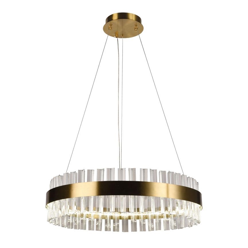 Dimmbarer LED-Kristall-Kronleuchter an Schnur LED/40W/230V 3000-6500K + Fernbedienung