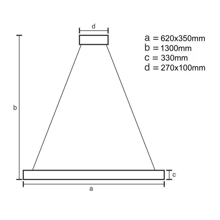 Dimmbarer LED-Kristall-Kronleuchter an Schnur LED/70W/230V 3000-6500K + Fernbedienung