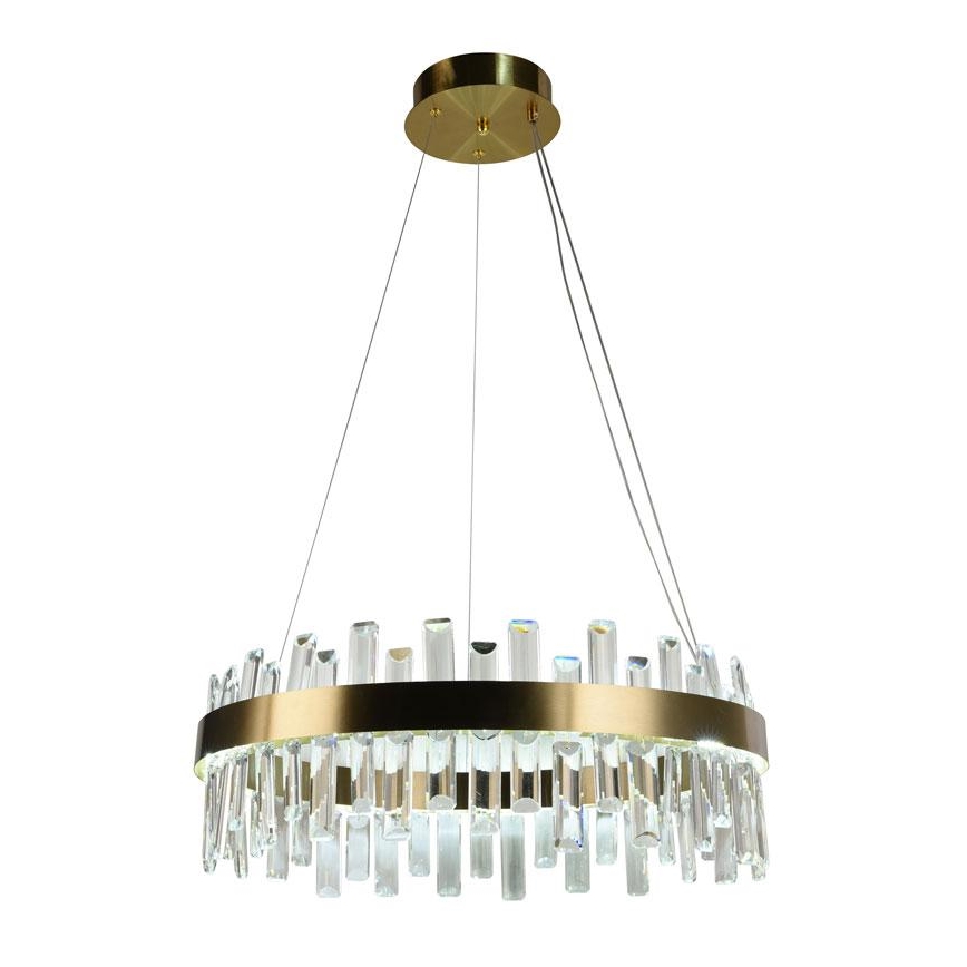 Dimmbarer LED-Kristall-Kronleuchter an Schnur LED/80W/230V 3000-6500K + Fernbedienung