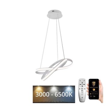 Dimmbarer LED-Kronleuchter an Aufhängung LED/70W/230V 3000-6500K weiß + Fernbedienung