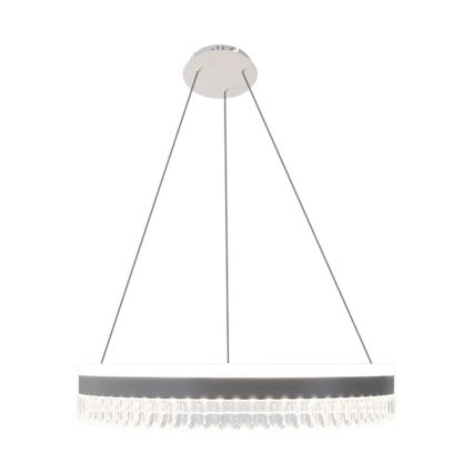 Dimmbarer LED-Kristallkronleuchter an Aufhängung LED/80W/230V 3000-6500K weiß + Fernbedienung