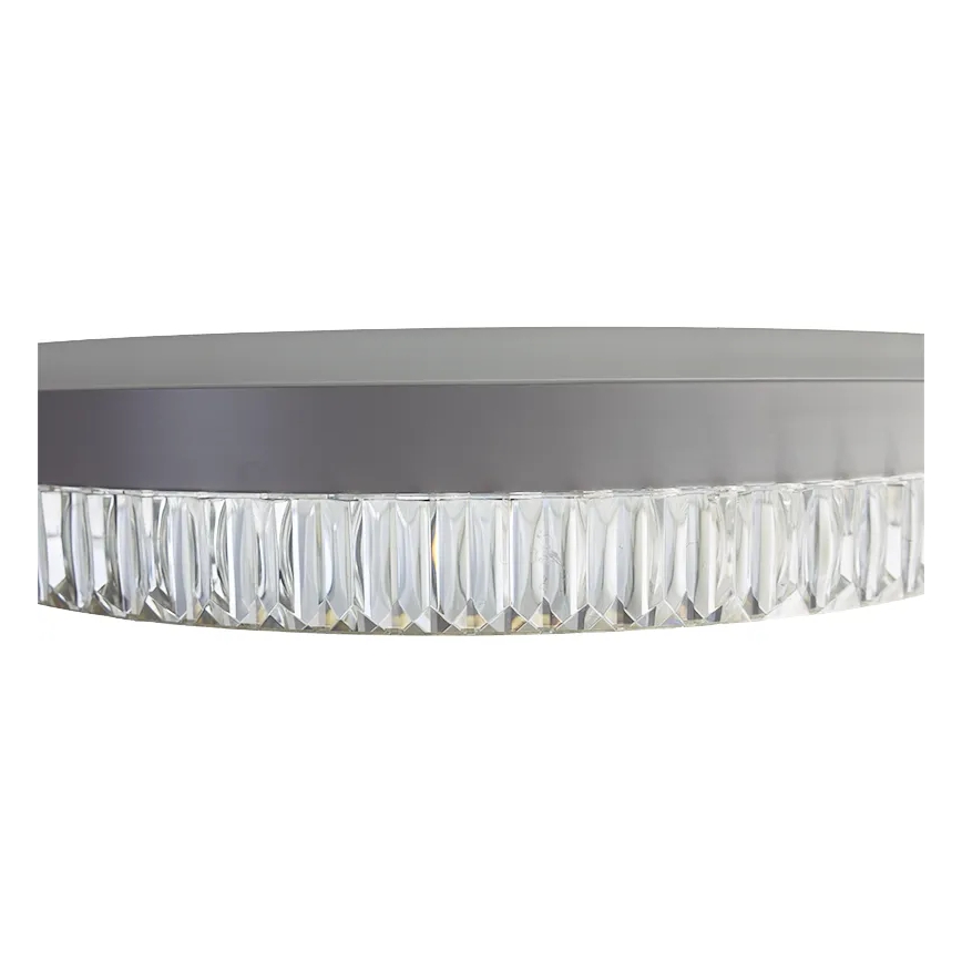 Dimmbarer LED-Kristallkronleuchter an Aufhängung LED/80W/230V 3000-6500K weiß + Fernbedienung