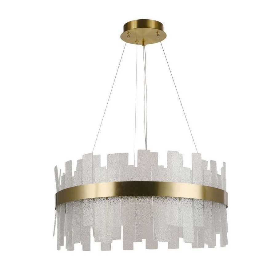 Dimmbarer LED-Kristallkronleuchter an Schnur LED/40W/230V 3000-6500K + Fernbedienung