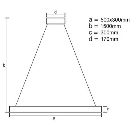 Dimmbare LED-Kristallkronleuchter an Schnur LED/70W/230V 3000-6500K golden + Fernbedienung