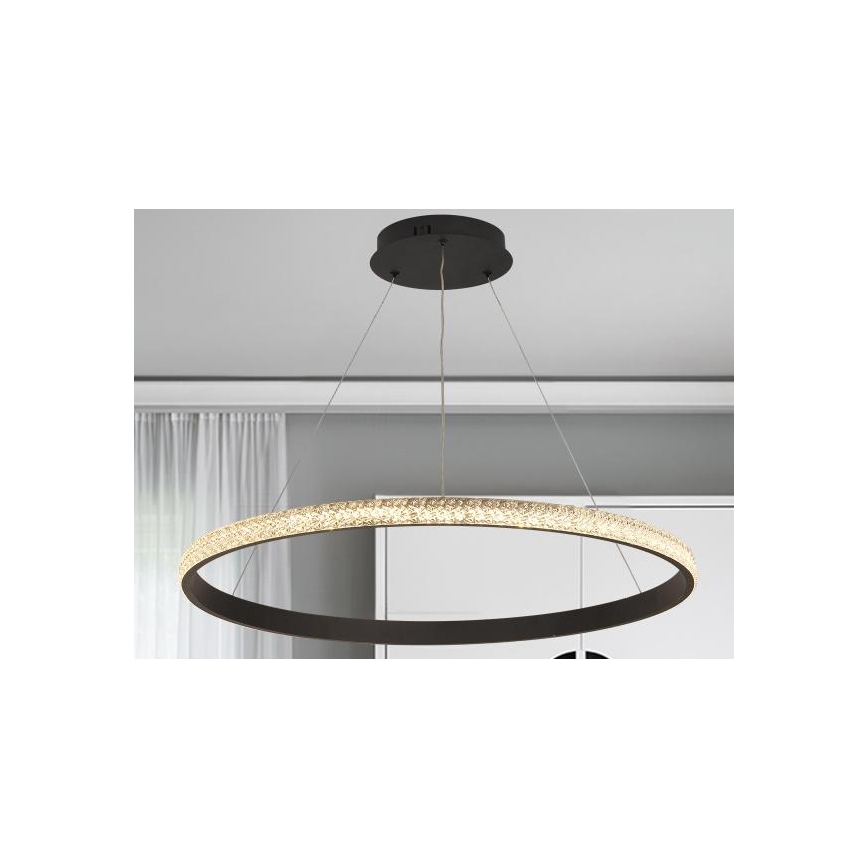 Dimmbarer LED-Kronleuchter LED/55W/230V 3000-6500K d 80 cm + Fernbedienung