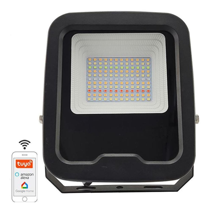 Dimmbarer LED-RGB-Flutlichtstrahler LED/30W/230V 3000K-6500K WLAN Tuya IP65