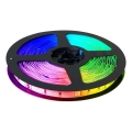 Dimmbarer LED-RGB-Streifen LED/12,5W/230V 5 m + Fernbedienung