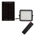 Dimmbarer LED-Solarstrahler für den Außenbereich LED/6W/3,2V IP65 6400K schwarz + Fernbedienung