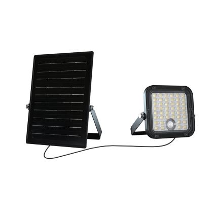 Dimmbarer LED-Solarstrahler mit Sensor LED/10W/3,7V 4000/6000K IP65 + Fernbedienung