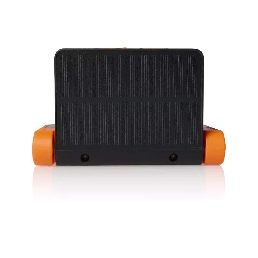 Dimmbarer, solarbetriebener, wiederaufladbarer LED-Strahler/10W/5V USB/6500K/IP44/1800 mAh