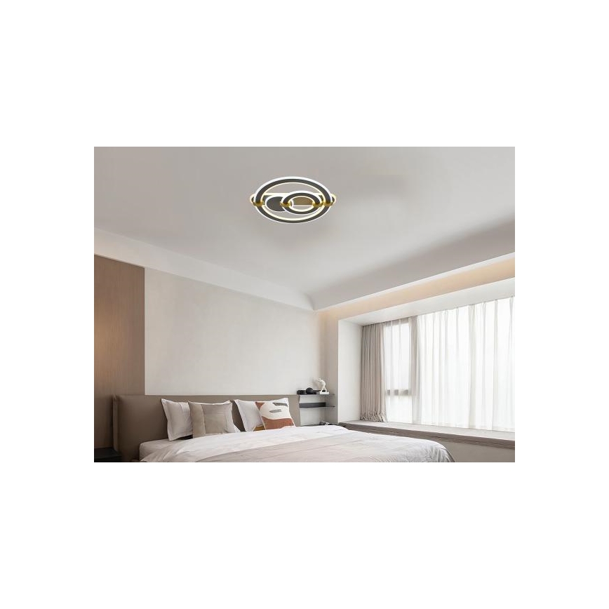 Dimmbares LED-Deckenlicht, 120W/230V, 3000-6500K + Fernbedienung