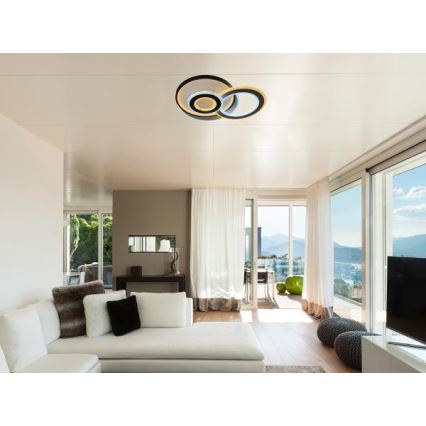 Dimmbares LED-Deckenlicht LED/95W/230V 3000-6500K + Fernbedienung