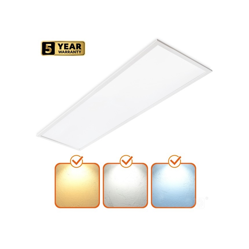 Dimmbares LED-Einbaupanel CAPRI LED/25/36/40W/230V 3000/4000/5700K UGR&lt;19 IP44 30x120 cm