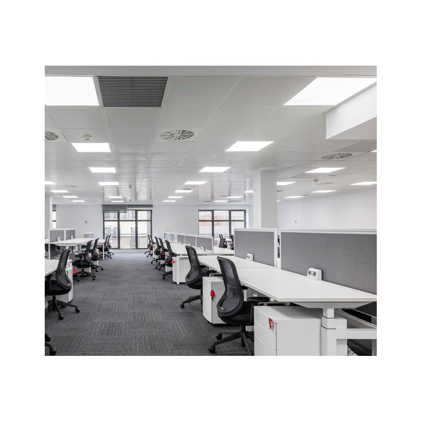 Dimmbares LED-Einbaupanel CAPRI LED/25/36/40W/230V 3000/4000/5700K UGR&lt;19 IP44 60x60 cm