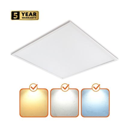 Dimmbares LED-Einbaupanel CAPRI LED/25/36/40W/230V 3000/4000/5700K UGR&lt;19 IP44 60x60 cm