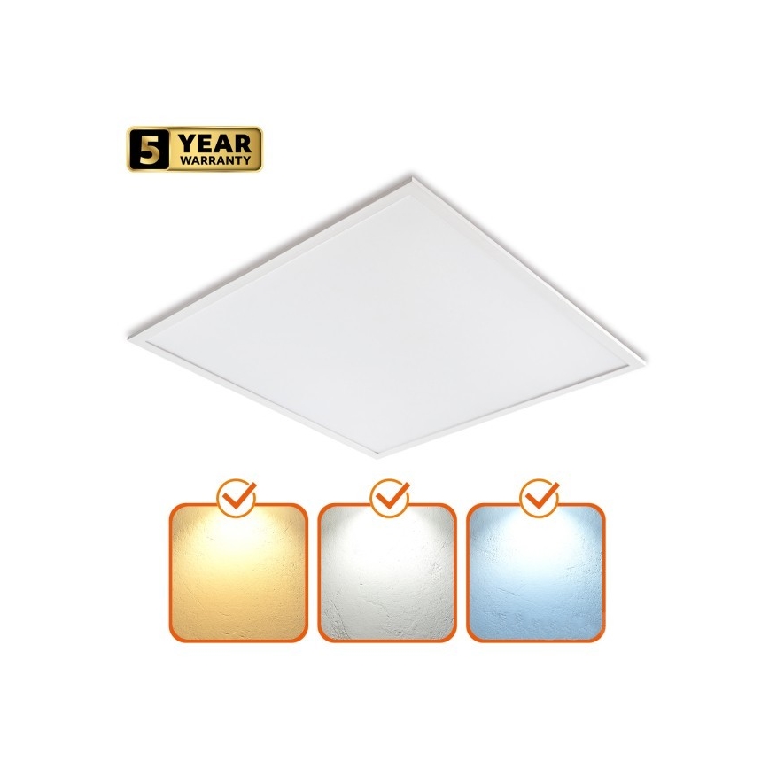 Dimmbares LED-Einbaupanel CAPRI LED/25/36/40W/230V 3000/4000/5700K UGR&lt;19 IP44 60x60 cm