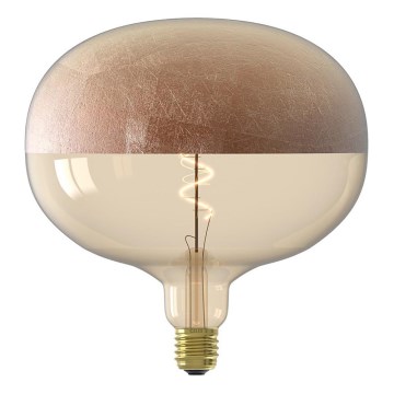Dimmbares LED-Filament-Leuchtmittel mit kupferfarbener Kappe E27/4W/230V 1800K CRI 90