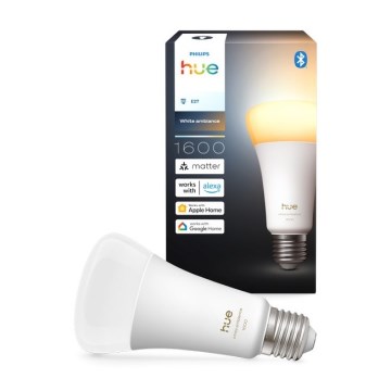Dimmbares LED-Leuchtmittel Philips Hue WHITE AMBIANCE E27/11,8W/230V 1000-20000K