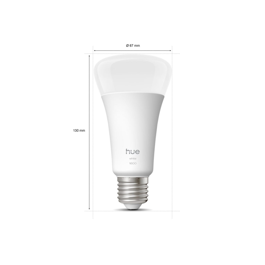 Dimmbares LED-Leuchtmittel Philips Hue WHITE E27/13,5W/230V 2700K