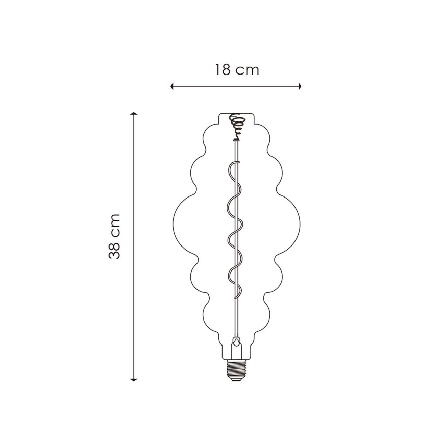 Dimmbares LED-Leuchtmittel VINTAGE EDISON E27/4W/230V 3000K CRI 90